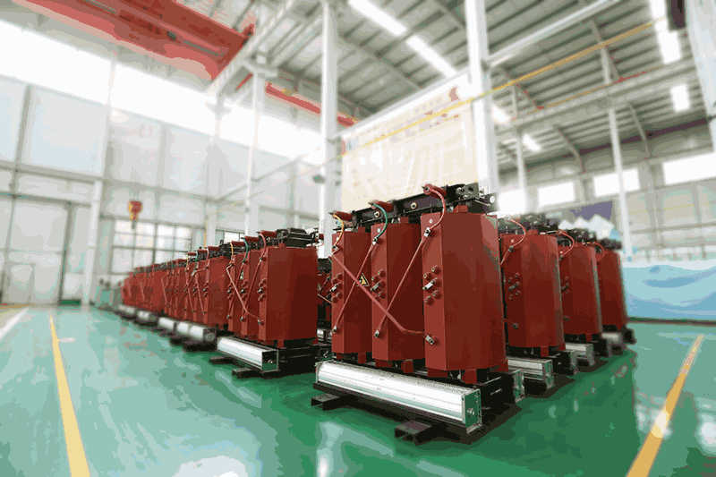 Dry type transformer production process